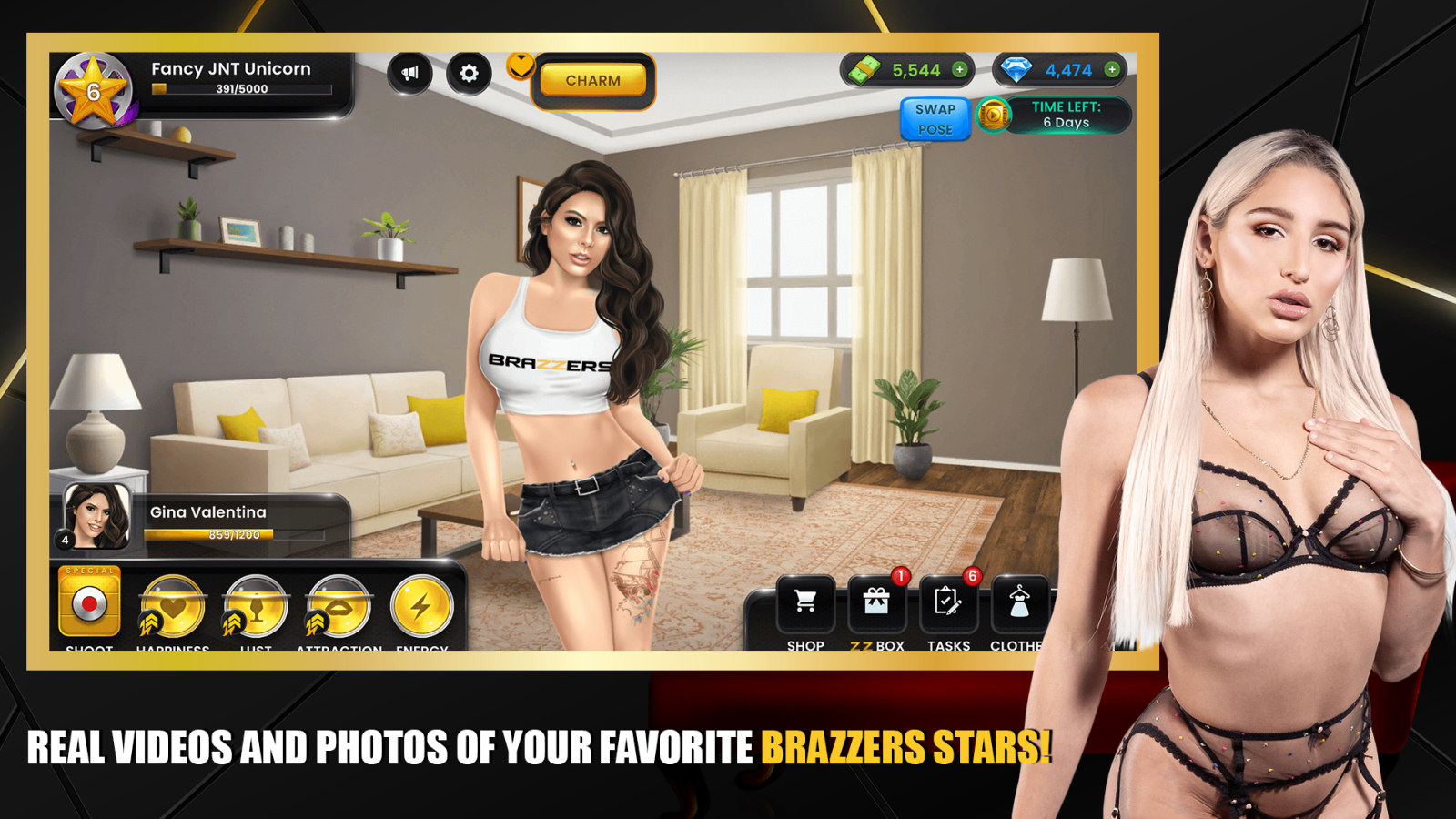 Brazzers The Game shows free gallery picture 02-screenshot2